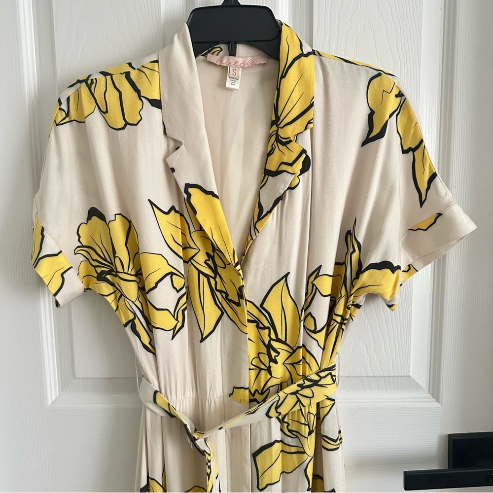 Hutch Yellow Floral Maxi Dress - Picture 3 of 6